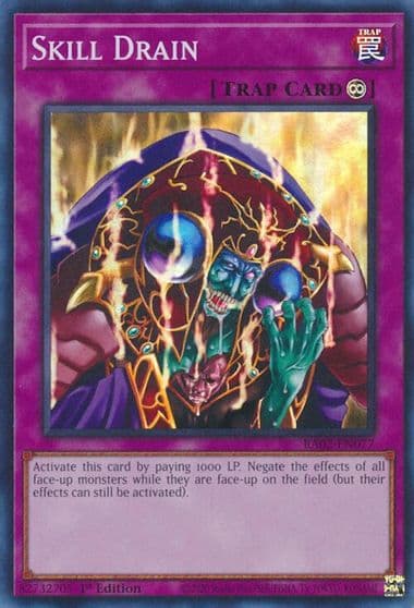 Skill Drain 25th Anniversary Rarity Collection II Yu-Gi-Oh! card