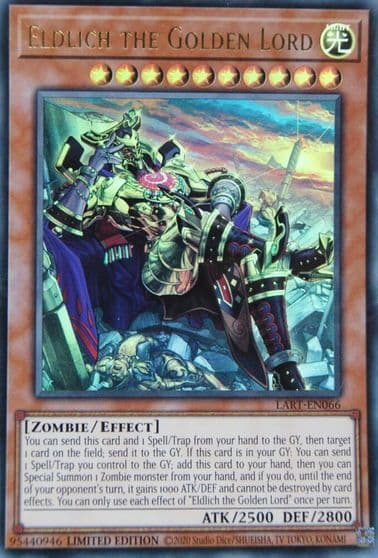 Eldlich the Golden Lord The Lost Art Promotion Yu-Gi-Oh! card