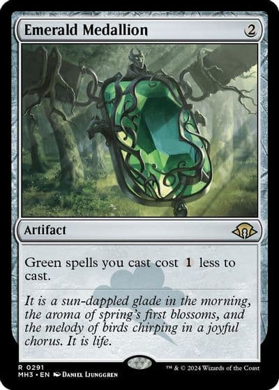 Emerald Medallion Modern Horizons 3 Magic card