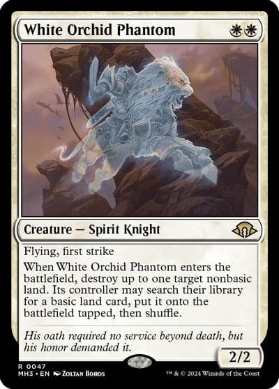 White Orchid Phantom Modern Horizons 3 Magic card