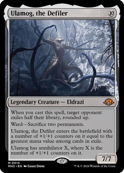 Ulamog the Defiler Modern Horizons 3 Magic card
