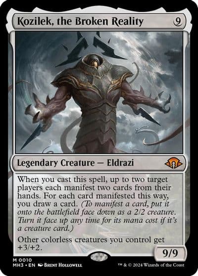 Kozilek the Broken Reality Modern Horizons 3 Magic card