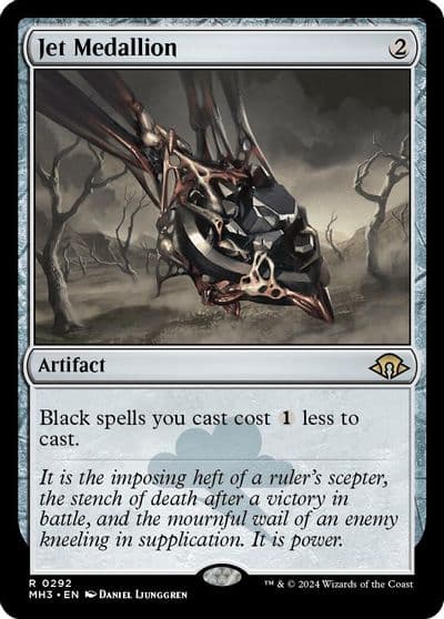 Jet Medallion Modern Horizons 3 Magic card