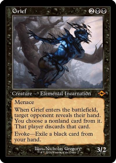 Grief Retro Frame Modern Horizons 2 Magic card