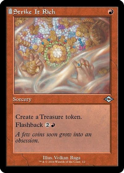 Strike It Rich Retro Frame Modern Horizons 2 Magic card
