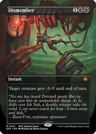 Dismember Borderless Special Guests Magic card