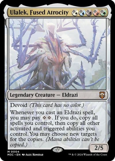 Ulalek Fused Atrocity Commander: Modern Horizons 3 Magic card