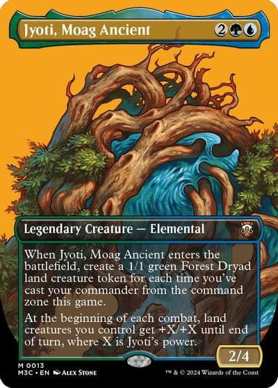 Jyoti Moag Ancient Borderless Commander: Modern Horizons 3 Magic card