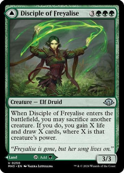 Disciple of Freyalise Modern Horizons 3 Magic card
