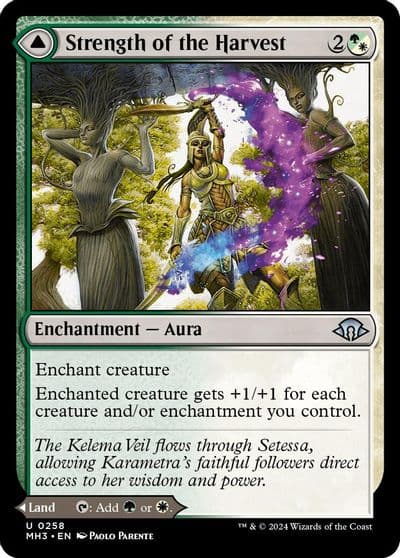 Strength of the Harvest Modern Horizons 3 Magic card