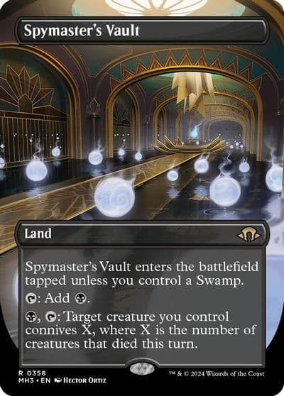 Spymasters Vault Borderless Modern Horizons 3 Magic card