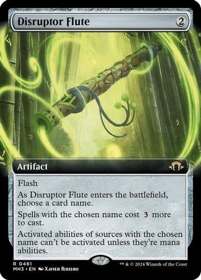 Disruptor Flute Extended Art Modern Horizons 3 Magic card