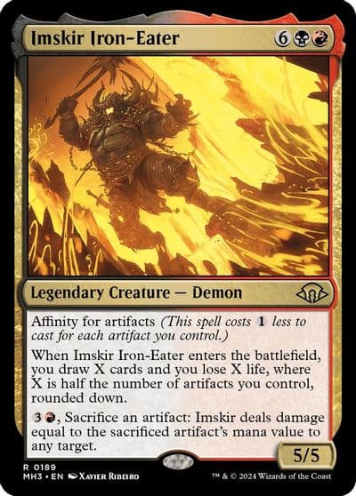 Imskir Iron Eater Modern Horizons 3 Magic card