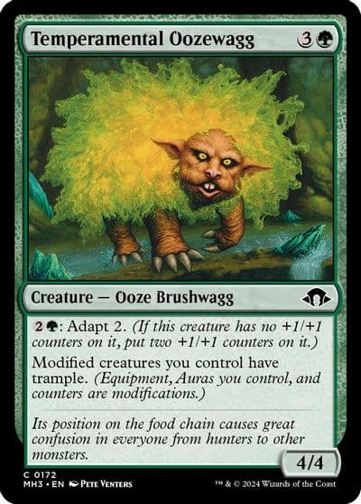 Temperamental Oozewagg Modern Horizons 3 Magic card