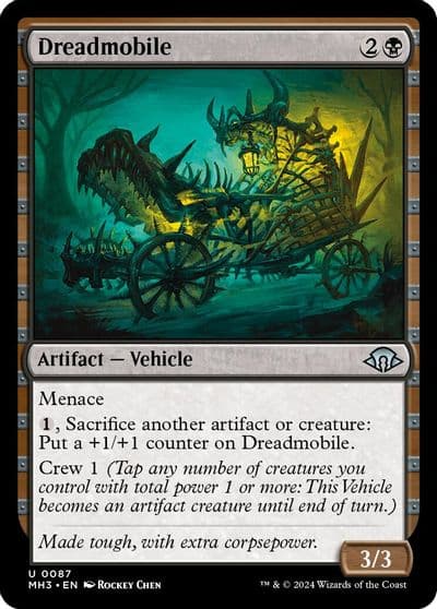 Dreadmobile Modern Horizons 3 Magic card