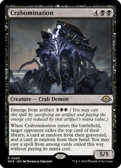 Crabomination Modern Horizons 3 Magic card