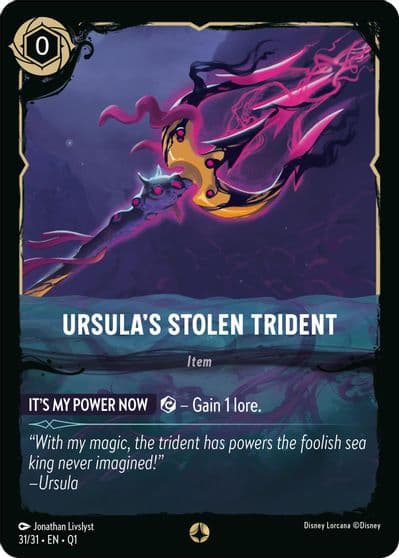 Ursulas Stolen Trident Illumineer's Quest: Deep Trouble Lorcana card