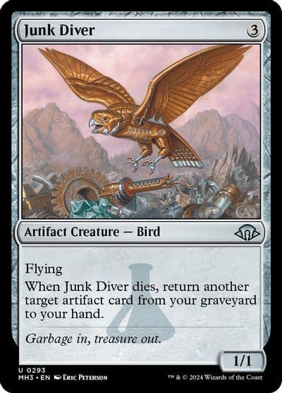 Junk Diver Modern Horizons 3 Magic card