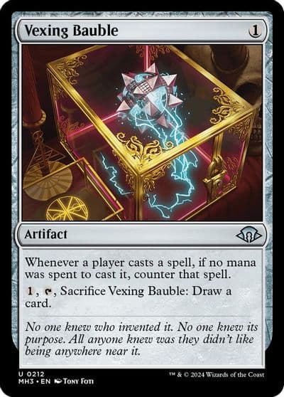 Vexing Bauble Modern Horizons 3 Magic card