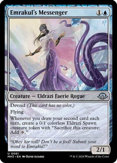 Emrakuls Messenger Modern Horizons 3 Magic card
