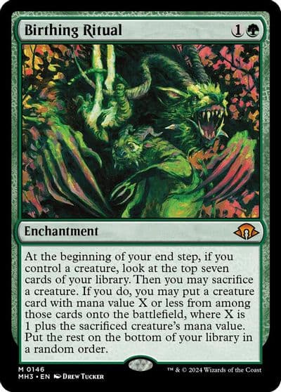 Birthing Ritual Modern Horizons 3 Magic card