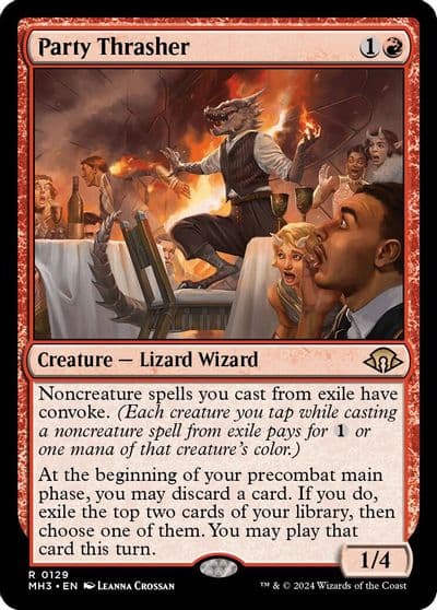 Party Thrasher Modern Horizons 3 Magic card