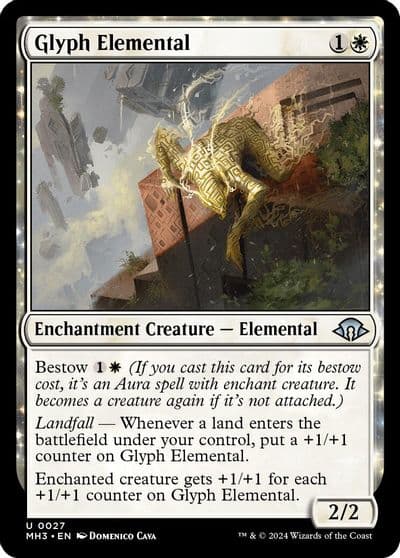 Glyph Elemental Modern Horizons 3 Magic card