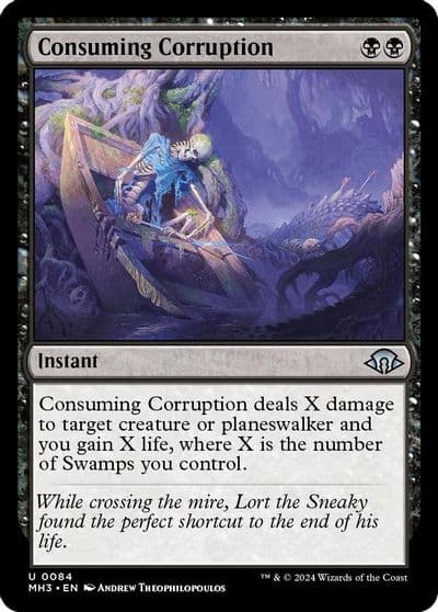 Consuming Corruption Modern Horizons 3 Magic card