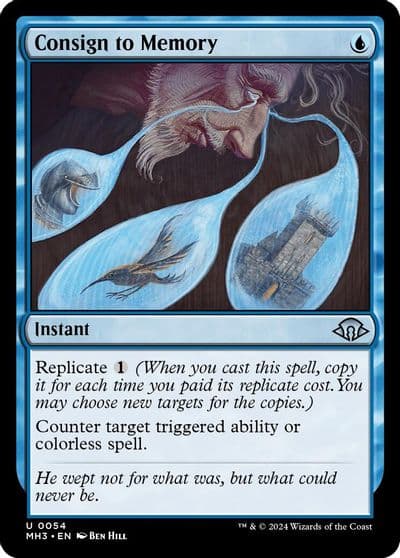 Consign to Memory Modern Horizons 3 Magic card