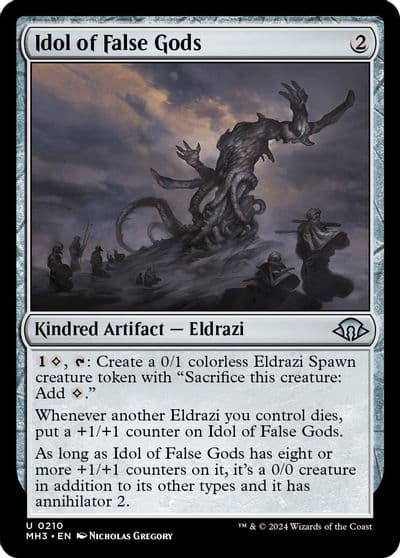 Idol of False Gods Modern Horizons 3 Magic card