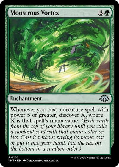 Monstrous Vortex Modern Horizons 3 Magic card