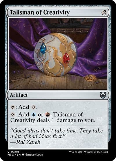 Talisman of Creativity Commander: Modern Horizons 3 Magic card