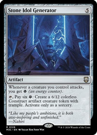 Stone Idol Generator Commander: Modern Horizons 3 Magic card