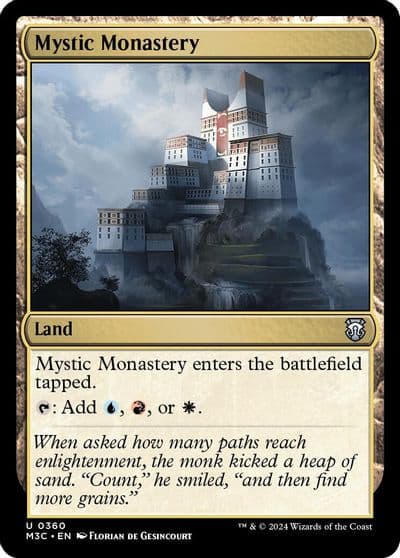 Mystic Monastery Commander: Modern Horizons 3 Magic card