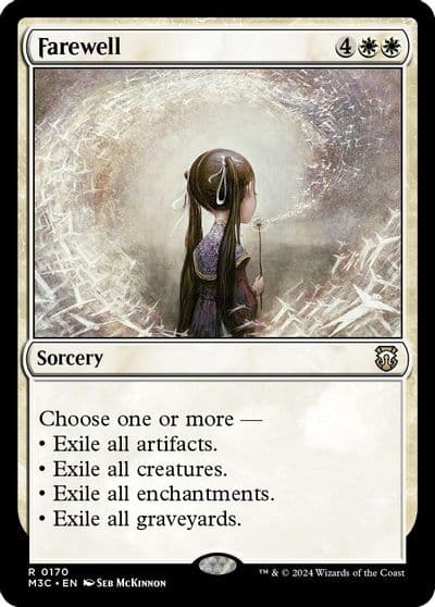 Farewell Commander: Modern Horizons 3 Magic card