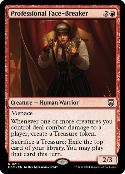 Professional Face Breaker Commander: Modern Horizons 3 Magic card