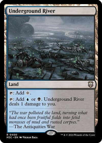 Underground River Commander: Modern Horizons 3 Magic card