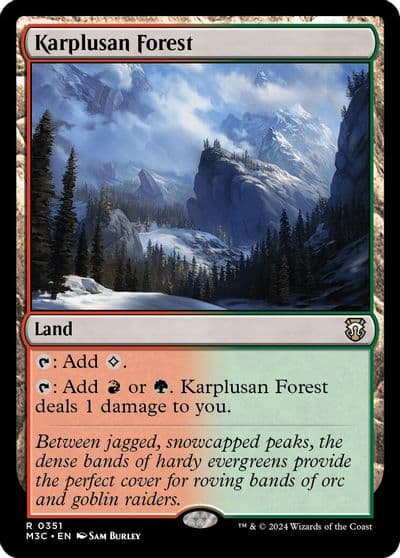 Karplusan Forest Commander: Modern Horizons 3 Magic card