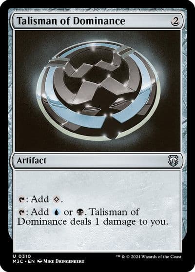 Talisman of Dominance Commander: Modern Horizons 3 Magic card