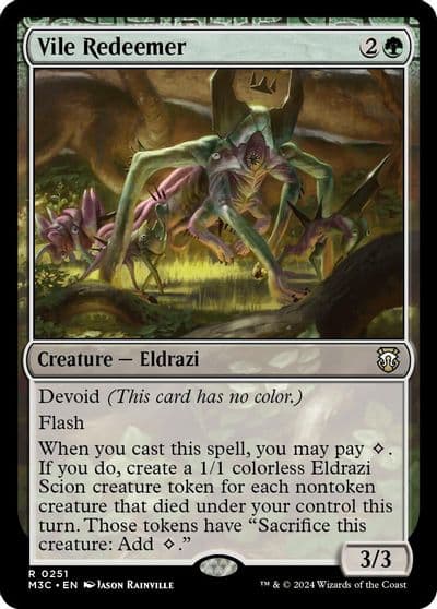 Vile Redeemer Commander: Modern Horizons 3 Magic card