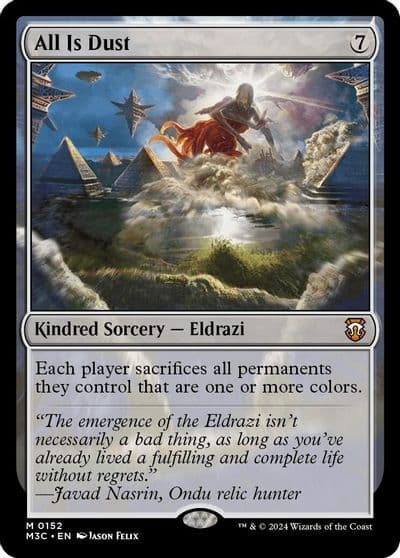 All Is Dust Commander: Modern Horizons 3 Magic card