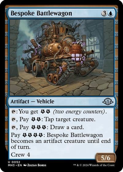 Bespoke Battlewagon Modern Horizons 3 Magic card
