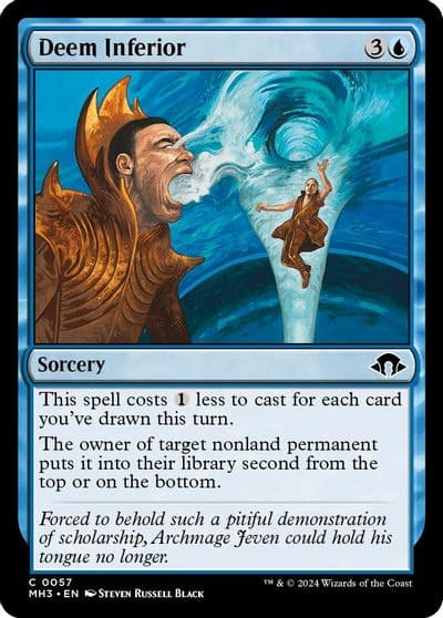 Deem Inferior Modern Horizons 3 Magic card