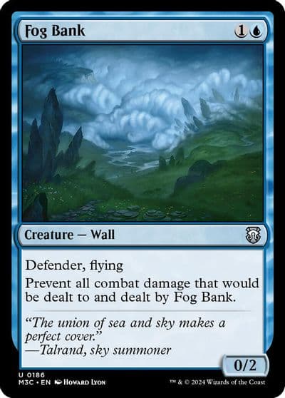 Fog Bank Commander: Modern Horizons 3 Magic card