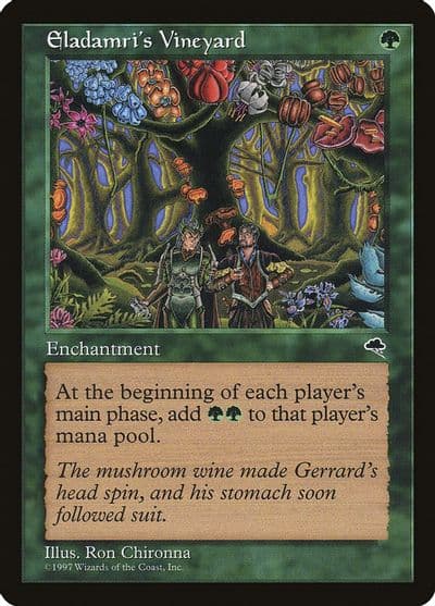 Eladamris Vineyard Tempest Magic card
