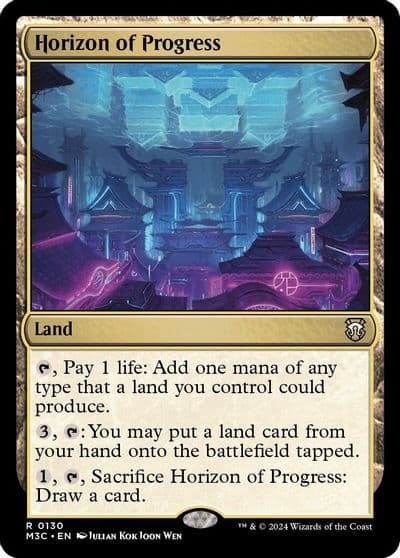 Horizon of Progress Commander: Modern Horizons 3 Magic card