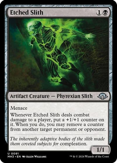 Etched Slith Modern Horizons 3 Magic card