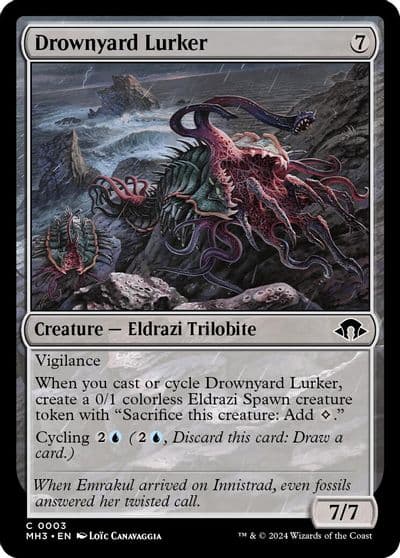 Drownyard Lurker Modern Horizons 3 Magic card
