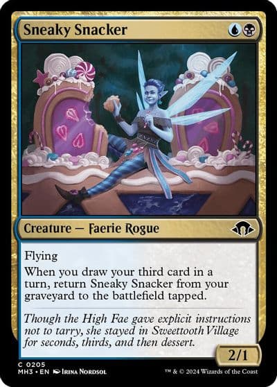 Sneaky Snacker Modern Horizons 3 Magic card