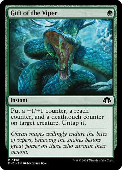 Gift of the Viper Modern Horizons 3 Magic card